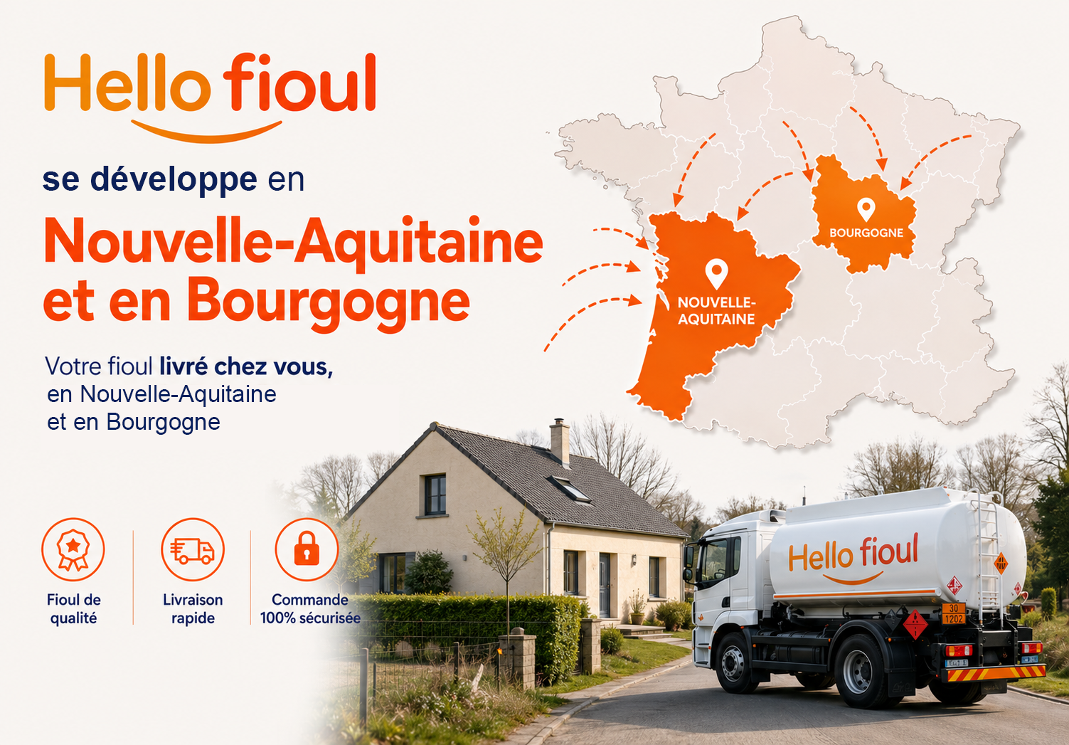 Livraison de fioul &agrave; domicile
