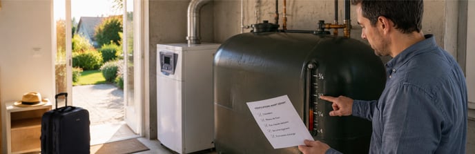 Vacances : les v&eacute;rifications &agrave; faire sur votre installation fioul avant de partir