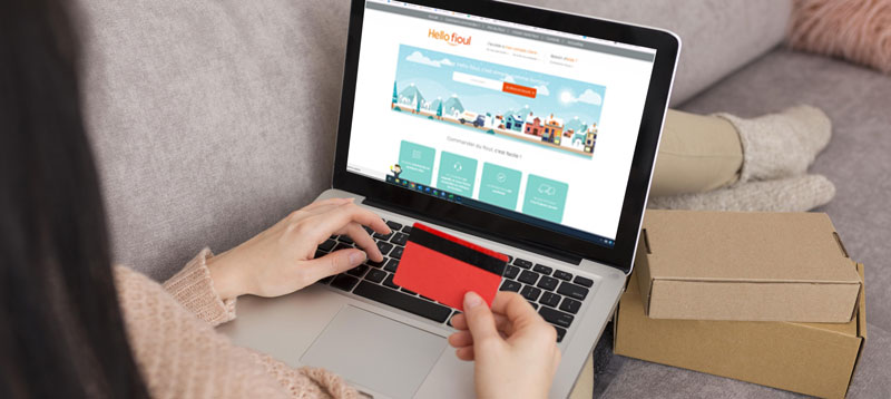 Commander son fioul en ligne sur Hello fioul