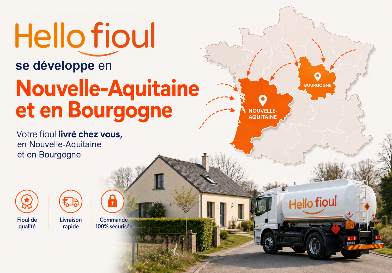 Livraison de fioul &agrave; domicile